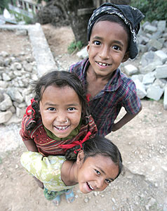 Дети Тибета