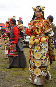 Тибетские наряды