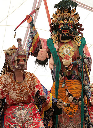 Цам - танцы гневных буддийских божеств