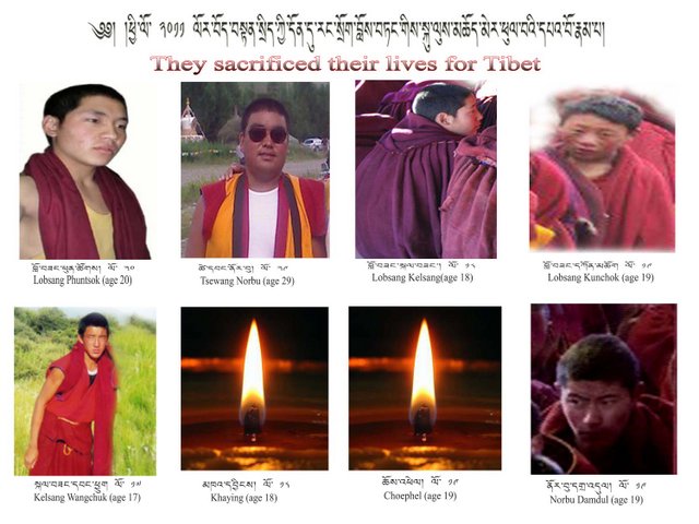 Десятый за год тибетский монах совершил самосожжение