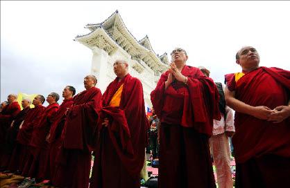 На Тайване 19 октября прошел “международный день солидарности с Тибетом”
