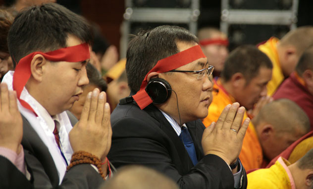 Далай-лама дал благословение проекту строительства нового большого храма в Туве