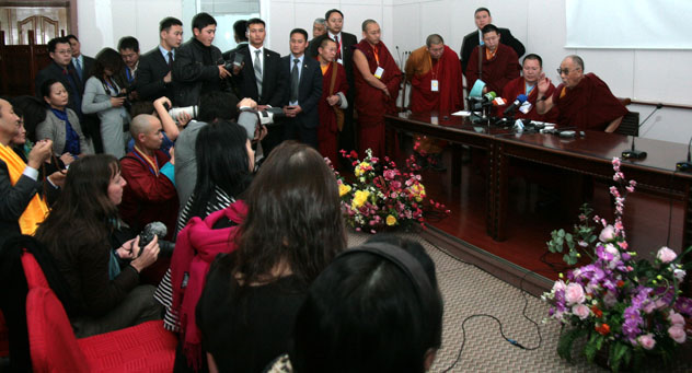 Видео. Далай-лама. Заключительная пресс-конференция в Монголии