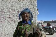 Жительница тибетского селения