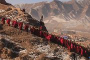 Фото. В тибетском монастыре Лабранг начался молитвенный фестиваль