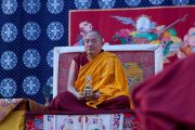 Гьялцап Ринпоче даровал в Бодхгае посвящение долгой жизни
