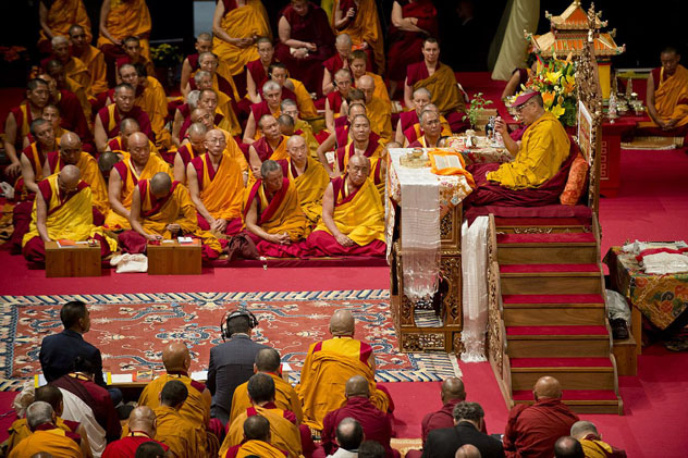 Завершилась обширная программа учений Его Святейшества Далай-ламы в Милане