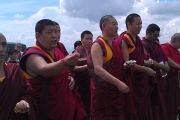 Официальная делегация монастыря Дрепунг Гоманг прибыла в Туву с обширной программой
