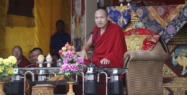 Его Святейшество Кармапа принял участие в 25-й церемонии Мила Се-Чам