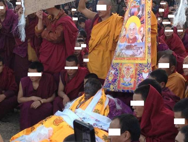 В Тибете произошло новое самосожжение, шестое за два последних дня