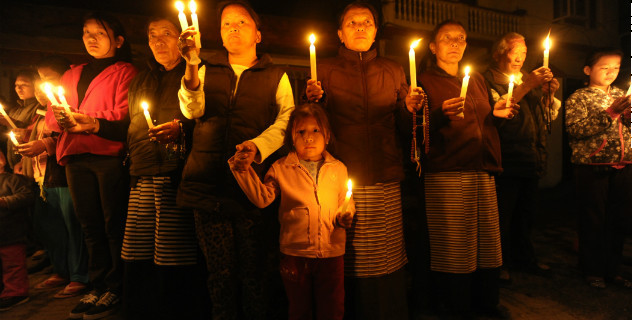 Число тибетских самосожжений превысило 100: 3 февраля в Нгаба, 13-го в Катманду