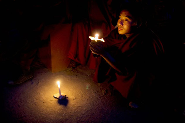 27-летний тибетец повторил огненный протест двоюродного брата в уезде Лучу округа Канлхо