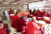 В Калмыкии освятили восемь буддийских ступ у Одинокого дерева