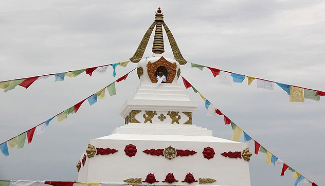 Буддийскую ступу Просветления соорудят в одной из колоний Калмыкии