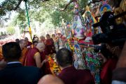 Фото. Гьялванг Кармапа посетил молитвенное собрание линии ньингма