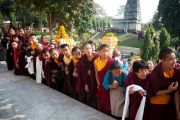 Фото. Гьялванг Кармапа посетил молитвенное собрание линии ньингма