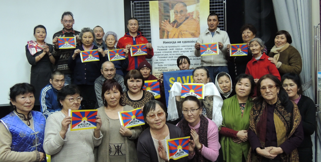 В Туве отметили международный день солидарности с Тибетом