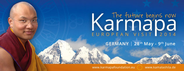 Объявлена уточненная программа визита Его Святейшества Кармапы в Европу