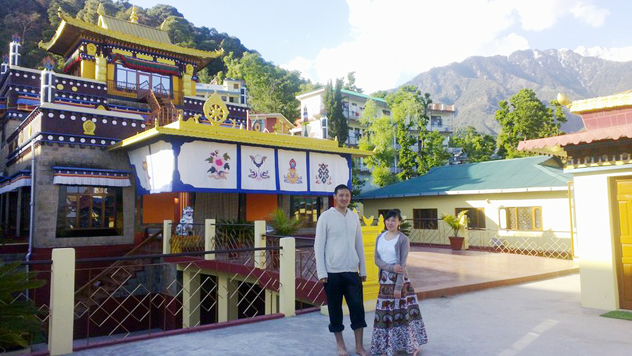 Студенты Тувинского госуниверситета проходят стажировку в Библиотеке тибетских трудов и архивов Индии