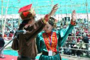 Калмыцкие паломники совершили подношение танца 722 божествам мандалы Калачакры