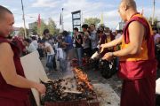 Фоторепортаж. В Туве завершается программа официальной делегации монастыря Дрепунг Гоманг