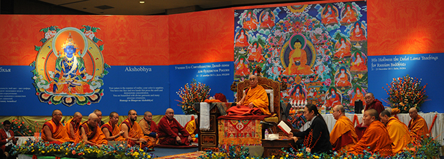 В Туве продолжается регистрация паломников для поездки на учения Его Святейшества Далай-ламы в Индии