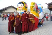 Завершив программу в п. Красная Поляна, монахи традиции Джонанг возведут мандалу Калачакры в Самаре