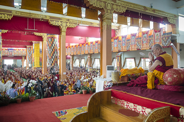 Учения Его Святейшества Далай-ламы в декабре 2015 г./январе 2016 г. в Индии