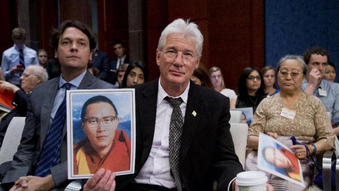 Ричард Гир выступил в США с речью в защиту Тибета