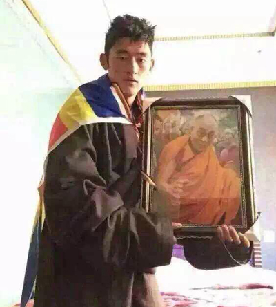  За первый одиночный пикет с портретом Далай-ламы в уезде Дзоге округа Нгаба задержан юноша 	