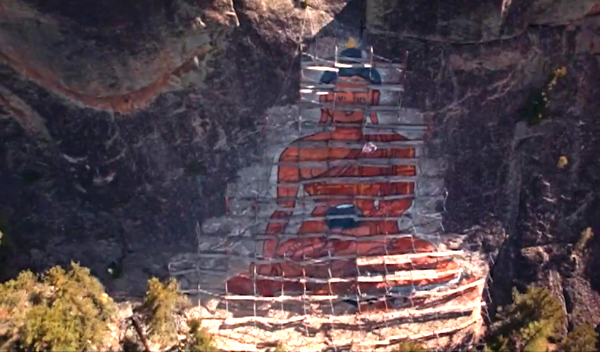 В Сибири появилось крупнейшее в стране изображение Будды