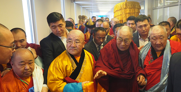 Его Святейшество Далай-лама прибыл с долгожданным визитом в Монголию