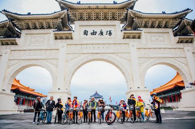 В Тайбэе прошел первый в этом году велопробег за свободу Тибета
