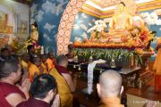 Семнадцатый Кармапа совершил паломничество в храм Джайя Шри Махабодхи Вихара