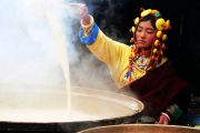 Тибетский Лосар. Мероприятия, обряды и ритуалы. Непосредственное празднование Нового года
