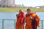 Монахи Дрепунг Гоманга возвели в Центральном хуруле Калмыкии мандалу Зеленой Тары