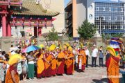 В Центральном хуруле Калмыкии состоялось празднование дня поворота колеса буддийского учения