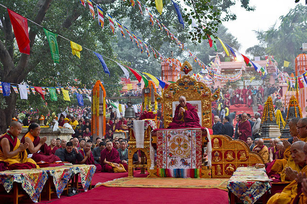 В Центральном хуруле Калмыкии началась запись паломников на учения Далай-ламы в Бодхгае, запланированные на январь 2018 года
