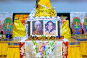 Фоторепортаж. Монахи монастыря Таши Лхунпо возводят песочную мандалу Авалокитешвары в Краснодаре