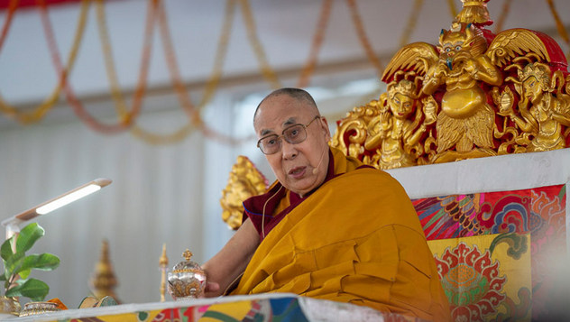 Далай-лама даровал посвящение Одиночного Ямантаки