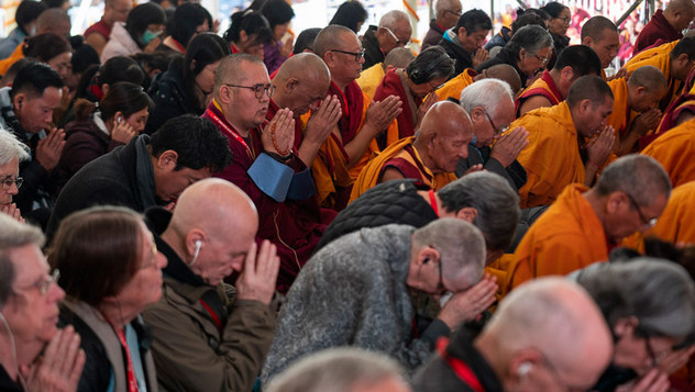 Далай-лама начал даровать посвящения «Цикла учений Манджушри»