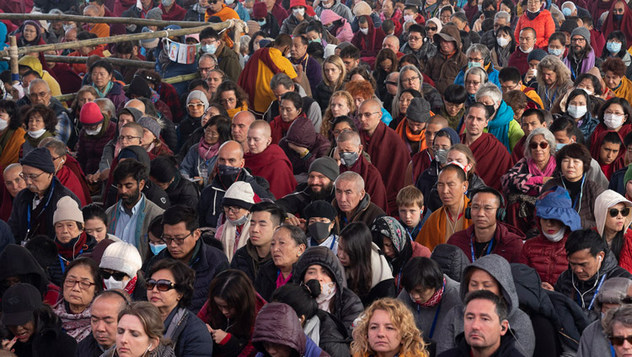 Далай-лама даровал в Бодхгае посвящение согласно практике Белого Херуки