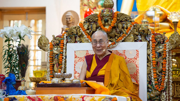 Далай-лама даровал посвящение Авалокитешвары, Владыки мира