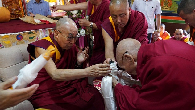 Его Святейшество Далай-лама прибыл в Манали