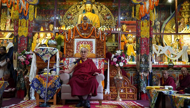 Его Святейшество Далай-лама прибыл в Манали