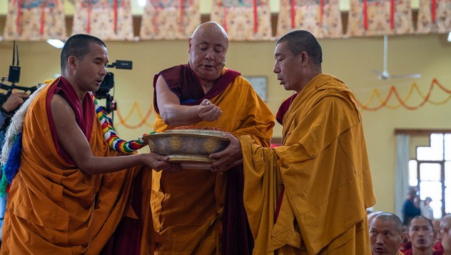 Далай-лама принял участие в праздновании 600-летия со дня рождения основателя монастыря Гьюто