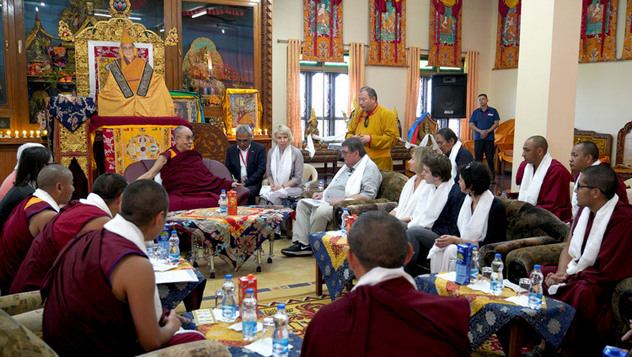 Далай-лама встретился с участниками российской исследовательской программы