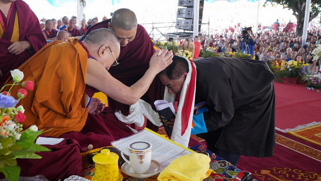 Далай-лама принял участие в праздновании Ганден Нгамчо