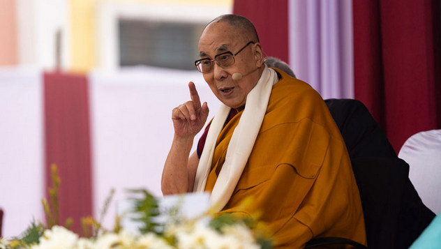 Далай-лама посетил Индийский институт менеджмента в Бодхгае