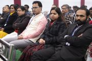 Слушатели во время лекции Его Святейшества Далай-ламы в Индийском институте менеджмента. Бодхгая, штат Бихар, Индия. 14 января 2020 г. Фото: Лобсанг Церинг.